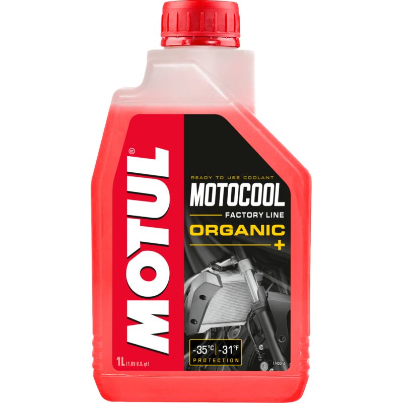 Motul MOTOCOOL Factory Line Organic+ coolant - 1 L