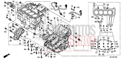CRANKCASE CB1000RAL de 2020