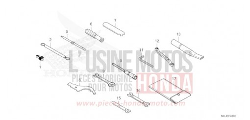 ATTREZZI CB1000RAM di 2021