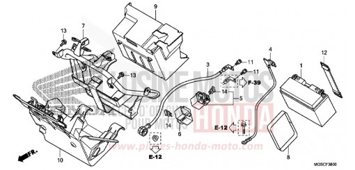 BATTERIA NC700DD di 2013