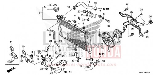 RADIATOR NC700DD de 2013