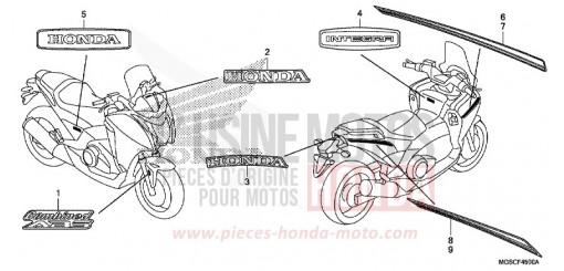 MARCA/EMBLEMA NC700DD di 2013
