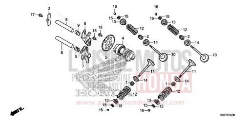 CAMSHAFT/VALVE NSS300AK de 2019