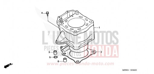 CYLINDER XR650R3 de 2003