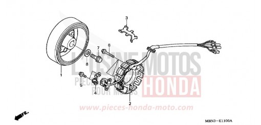 GENERATOR XR650R7 de 2007