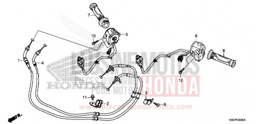SWITCH/CABLE NSS125ADF de 2015