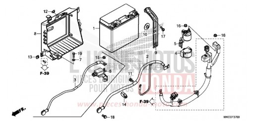 BATTERY GL1800BK de 2019
