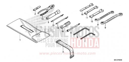 OUTILS GL1800DAJ de 2018