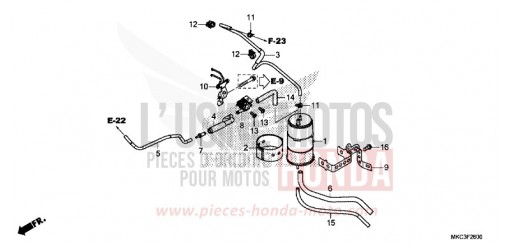 CANISTER GL1800DAJ de 2018