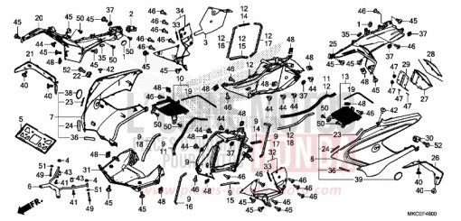 CARENATURA GL1800DAK di 2019