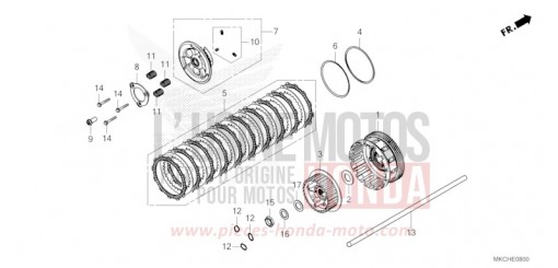 CLUTCH GL1800M de 2021