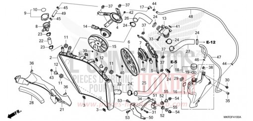 RADIATOR CBR1000SPL de 2020