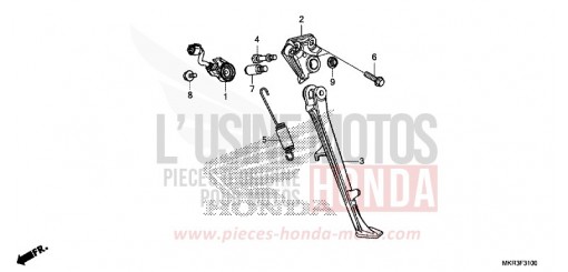 STAND CBR1000SPN de 2022