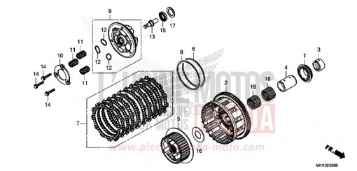 CLUTCH CBR1000STL de 2020
