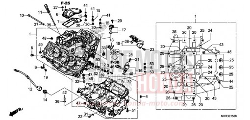 CRANKCASE CBR1000STL de 2020