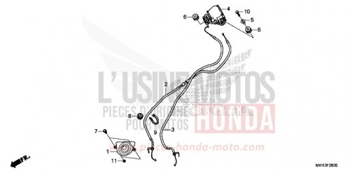 SERVO-MOTEUR CBR1000STN de 2022