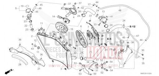 RADIATORE CBR1000STN di 2022