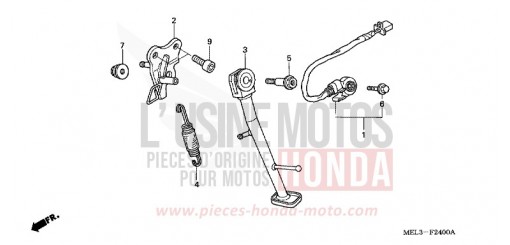STAND CBR1000RR4 de 2004