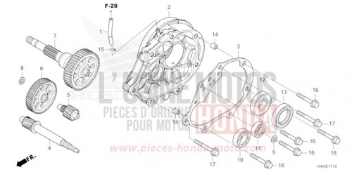 TRANSMISSION NSS125ADM de 2021