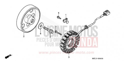 GENERATOR CBR1000RR6 de 2006