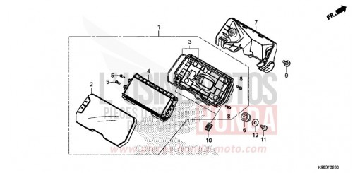 CONTACHILOMETRI CBF125NAJ di 2018