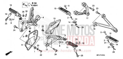 STEP CBR1000RR8 de 2008