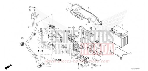 BATTERIA CBF125NAM di 2021