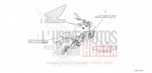 MARK CBF125NAM de 2021