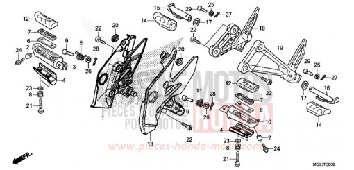 STEP CB500XAF de 2015