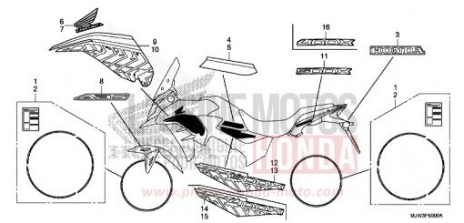 MARK CB500XAG de 2016