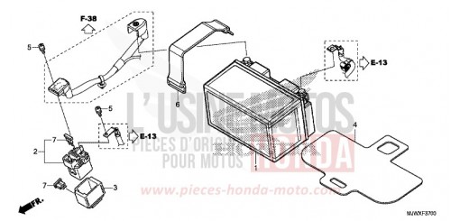 BATTERIA CB500XAJ di 2018