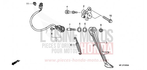 SWINGARM CBR1000RR9 de 2009