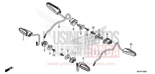 FRECCIA CB500XAM di 2021