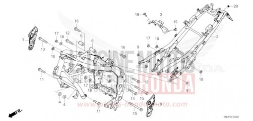 TELAIO CB500XAN di 2022