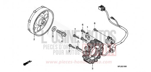 GENERATOR CBR1000RRA de 2010