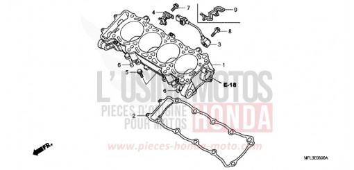 CYLINDER CBR1000RRA de 2010
