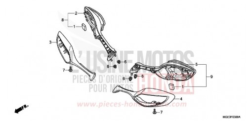 SPECCHIO VFR1200FDD di 2013