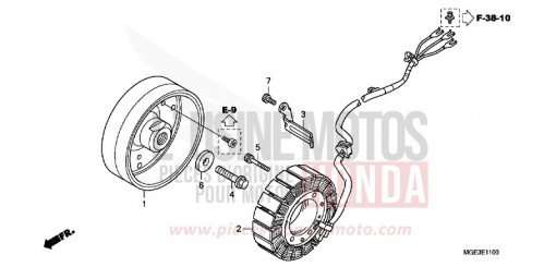 GENERATORE VFR1200FDD di 2013