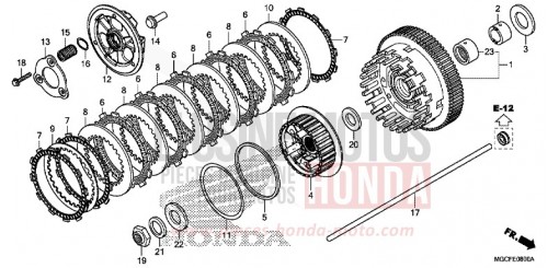 FRIZIONE CB1100CAK di 2019