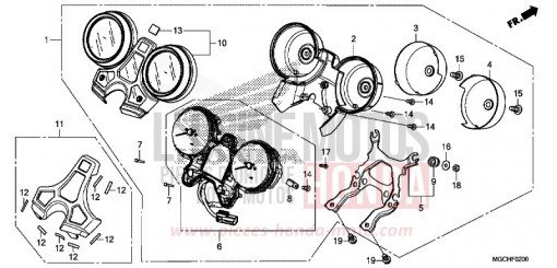CONTACHILOMETRI CB1100NAH di 2017