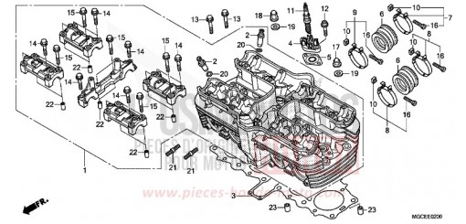 TESTATA CB1100SAE di 2014