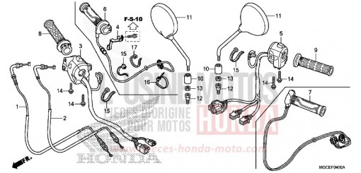 INTERRUTTORE/CAVO CB1100SAE di 2014