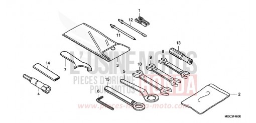 TOOL CB1100AD de 2013