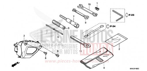 TOOL CRF1000AJ de 2018