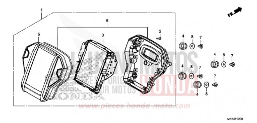 CONTACHILOMETRI CRF1000AJ di 2018