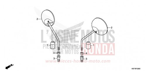 MIRROR Z125MAK de 2019