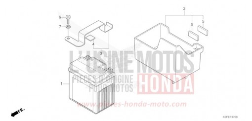 BATTERY Z125MAN de 2022