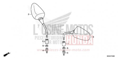 MIRROR CB500FF de 2015