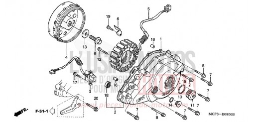 GENERATORE VTR1000SP1 di 2001