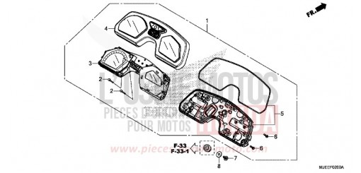 METER CB650FAJ de 2018